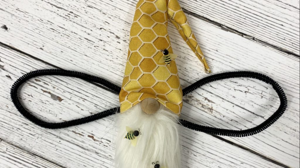 DIY Bee Gnome Decoration