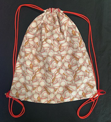 How to sew a Drawstring Backpack