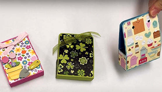 Mini paper boxes ideas