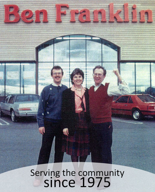 Ben franklin crafts and frame shop monroe bonney lake wa