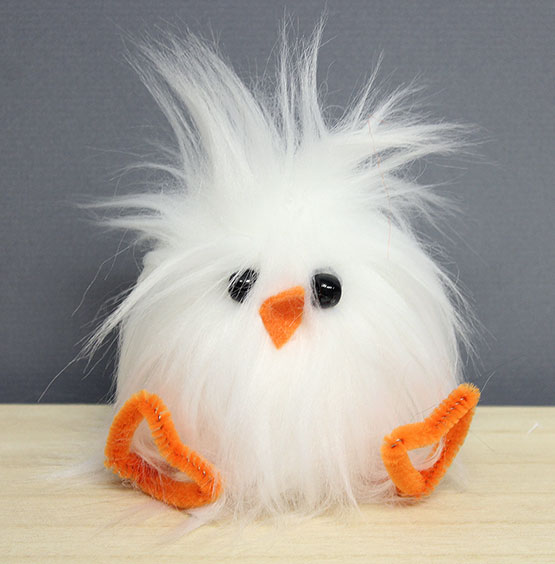 DIY Easter Fur Chick