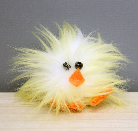 DIY Easter Fur Chick