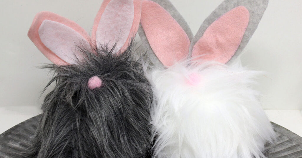 DIY Faux Fur Bunny