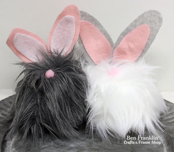 DIY Faux Fur Bunny