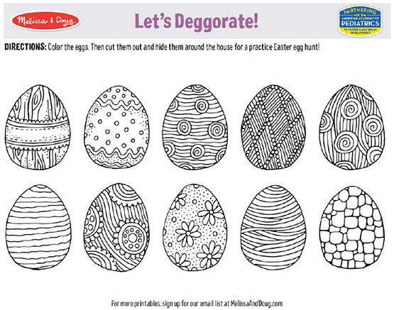 Easter Printable for Kids