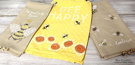 Happy Bee Towels