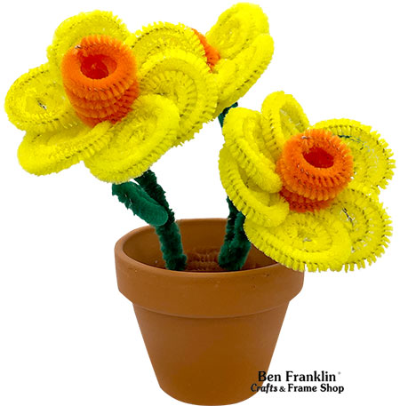 Chenille Stem Flowers - Ben Franklin Crafts and Frame Shop