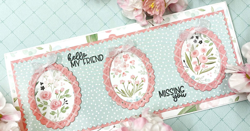 Scalloped Frame Card