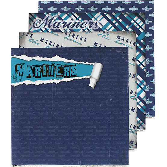 Mariners Scrapbook Paper