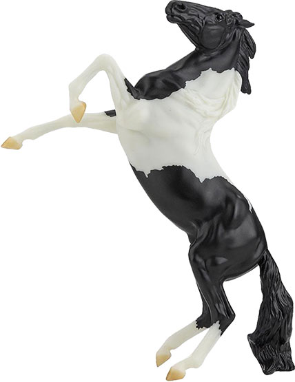 Breyer Horse Black Pinto Mustang