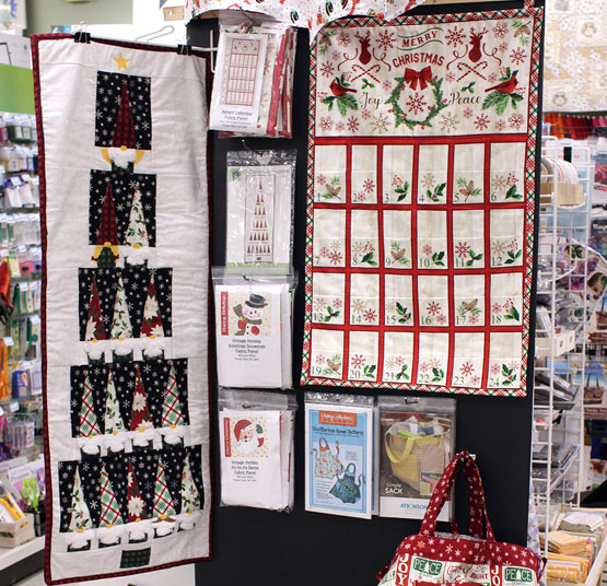Fabric Christmas Advent Calendar Pattern