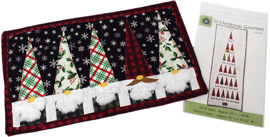 Christmas Gnomes Wall Hanging Pattern