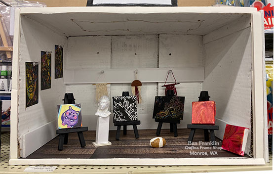 Tiny Art Gallery - World Watercolor Month