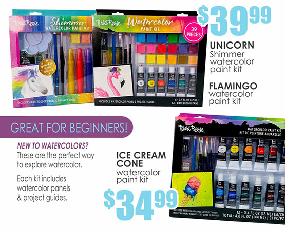 Watercolor Paint Sets Sale