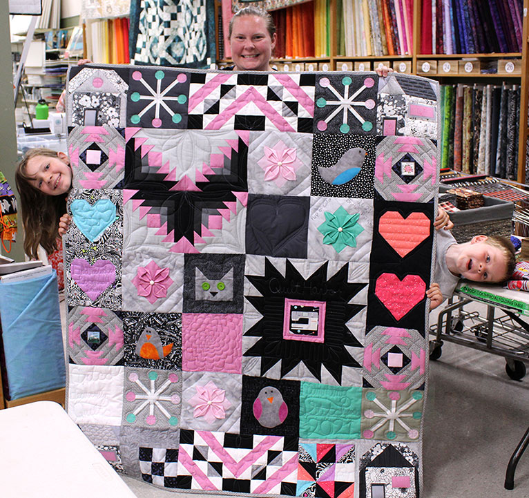 Quilter's Trek winner Brittany Martin