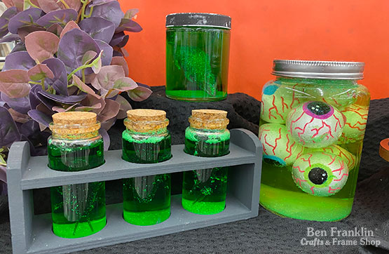 DIY Eyeball Specimen Jar - Ben Franklin Crafts and Frame Shop