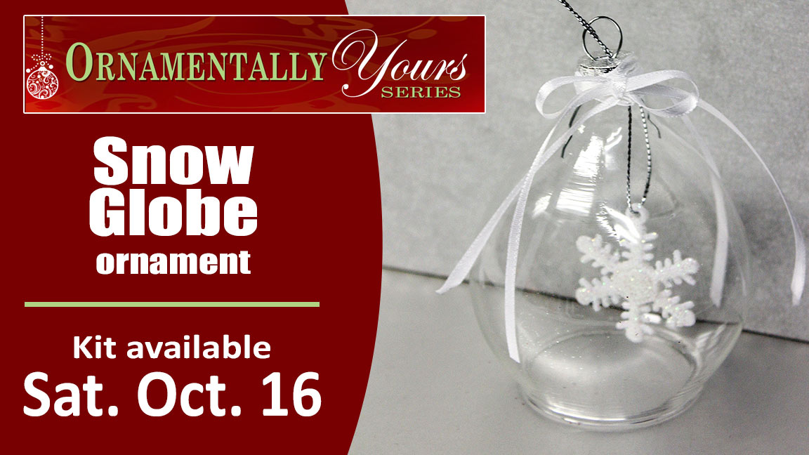 Ornamentally Yours Snow Globe
