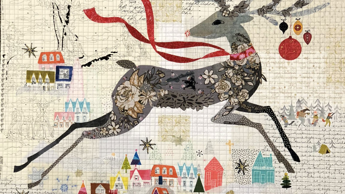 Peppermint Collage Quilt