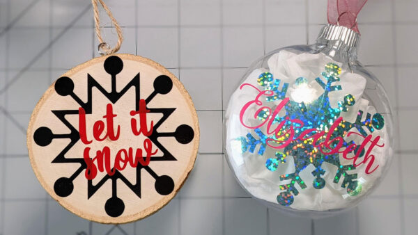 Cricut for Beginners Ornament