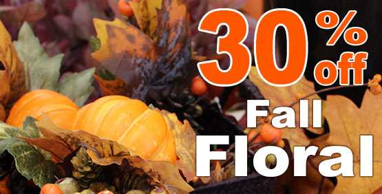 Fall Floral Sale