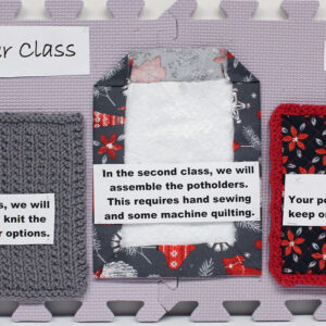 Knitting Pot Holder class