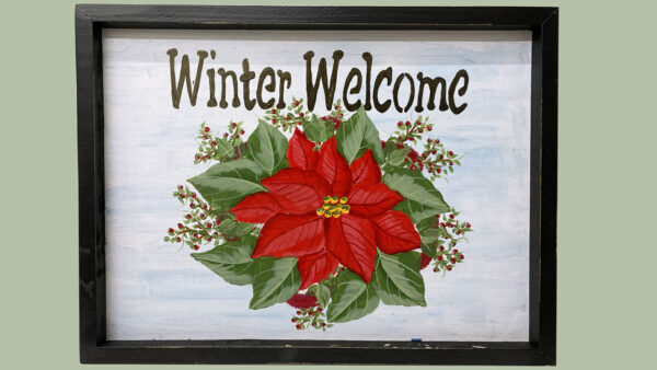 Poinsettia Acrylic Painting class