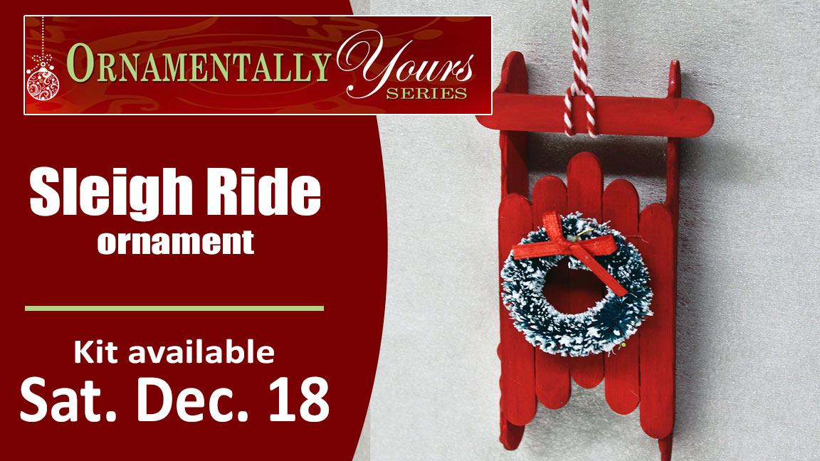 Ornamentally Yours Sleigh Ride