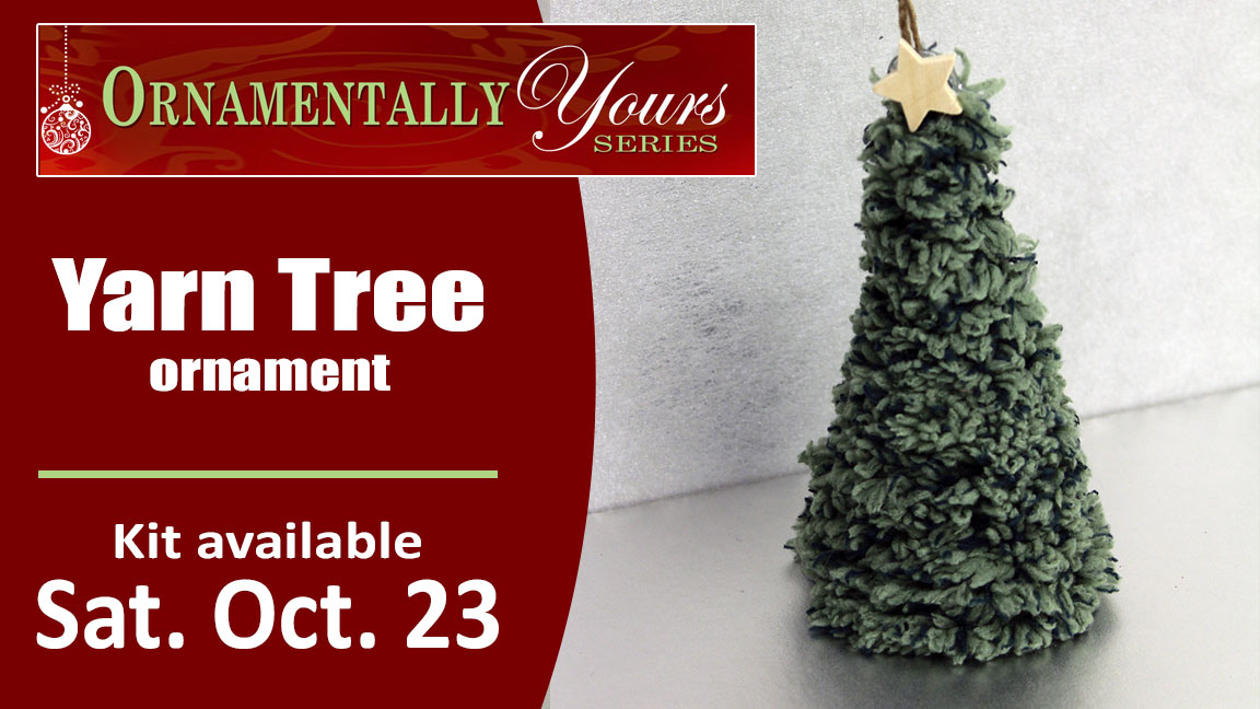 Yarn Tree Ornament