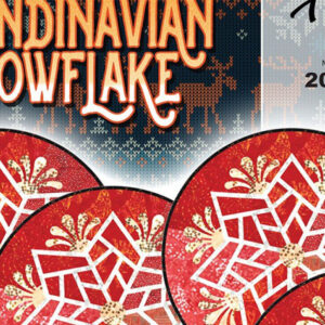 Scandinavian Snowflake Table Toppers