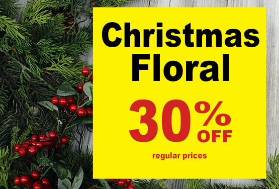 Christmas Floral Sale
