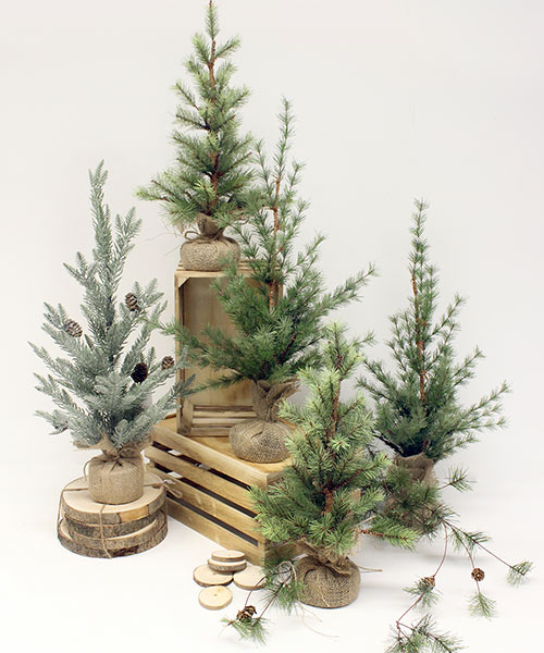 Tabletop Christmas Trees