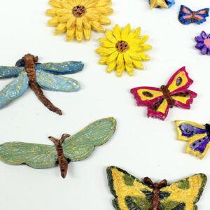 Air Dry Clay Magnets