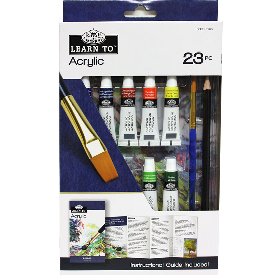 Royal Langnickel Learn to Acrylic - Art Supplies