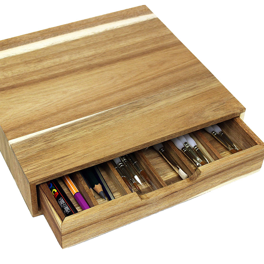 Wood Drawer for Art Supplies