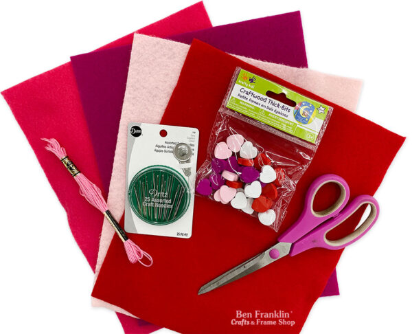 How to Make a Felt Valentine Envelope