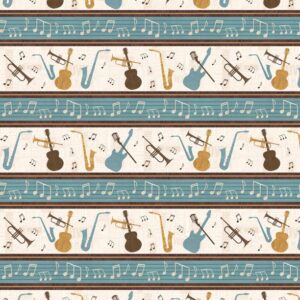 Rhythm and Harmony Fabric