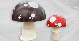 DIY Decorative Mushroom