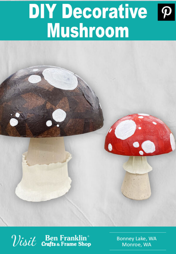 DIY Decorative Mushroom - PIN