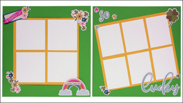 Simple Stories Scrapbook Page Layout