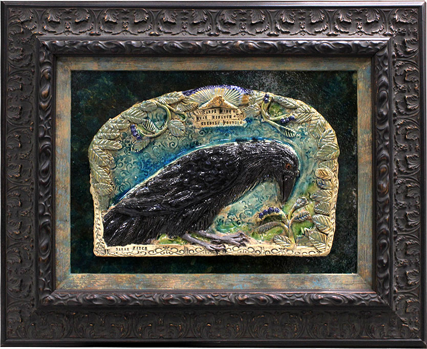 Framed Art - Crow