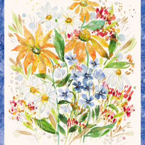 Fresh As A Daisy Fabric by Moda PANEL