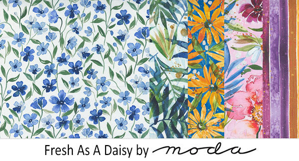 Fresh As a Daisy fabric by Moda