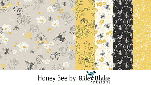 Honey Bee fabric by Riley Blake Designs