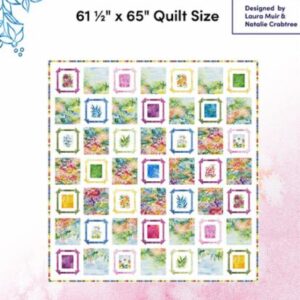 Meadows Quilt Pattern using Fresh As A Daisy fabric collection