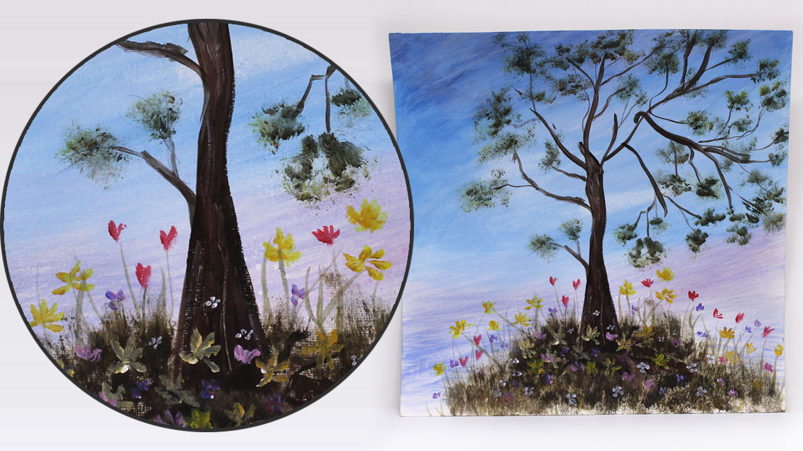Acrylic Painting Class: Tree
