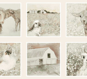 You Are Loved Fabric Panel designed by Dawn Rosengren for Henry Glass