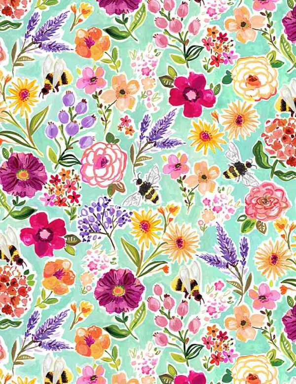 Earth Day fabric by Dear Stella