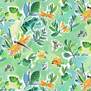 Earth Day fabric by Dear Stella