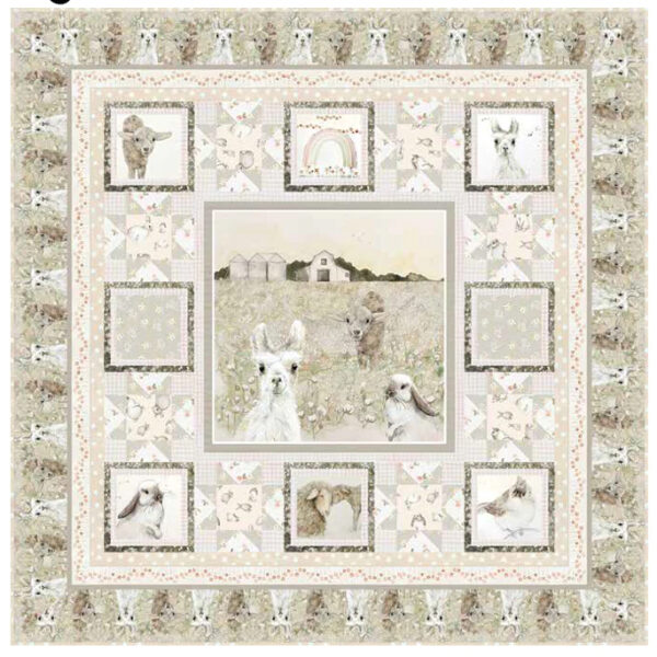 You Are Loved Quilt Kit designed by Dawn Rosengren for Henry Glass