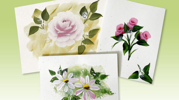 1 Stroke Painting Class